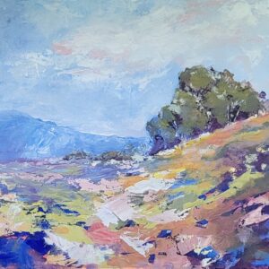 mountain landscape painting