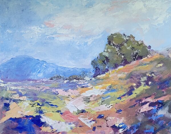 mountain landscape painting